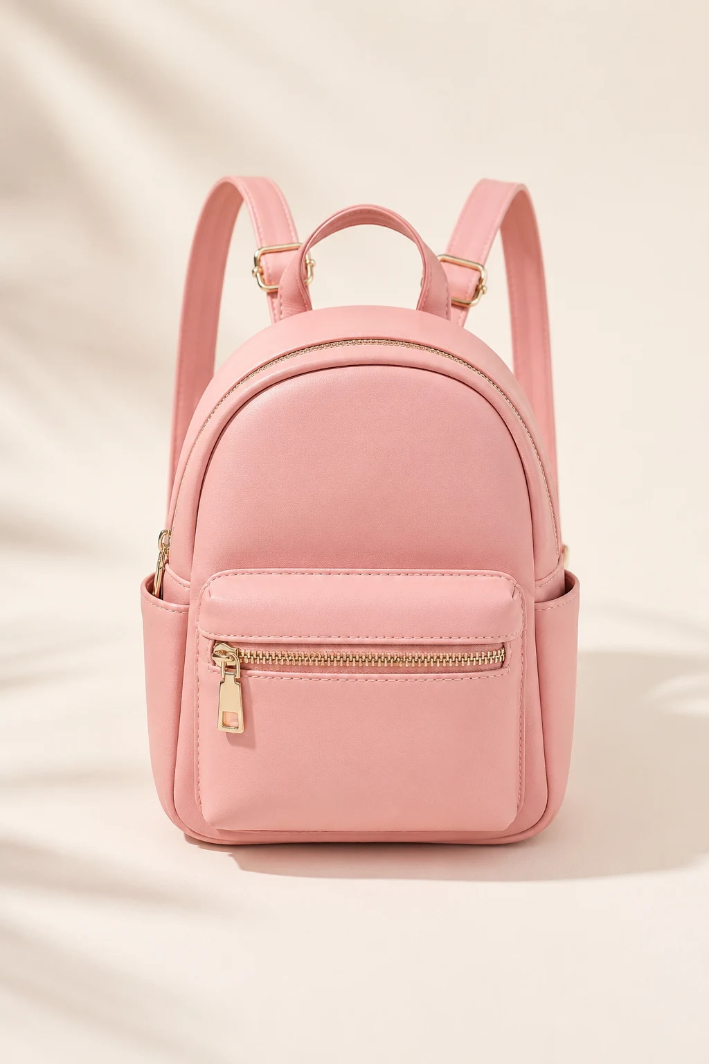 Mini Pink Backpack for Weekend Adventures — pink backpack style outfit