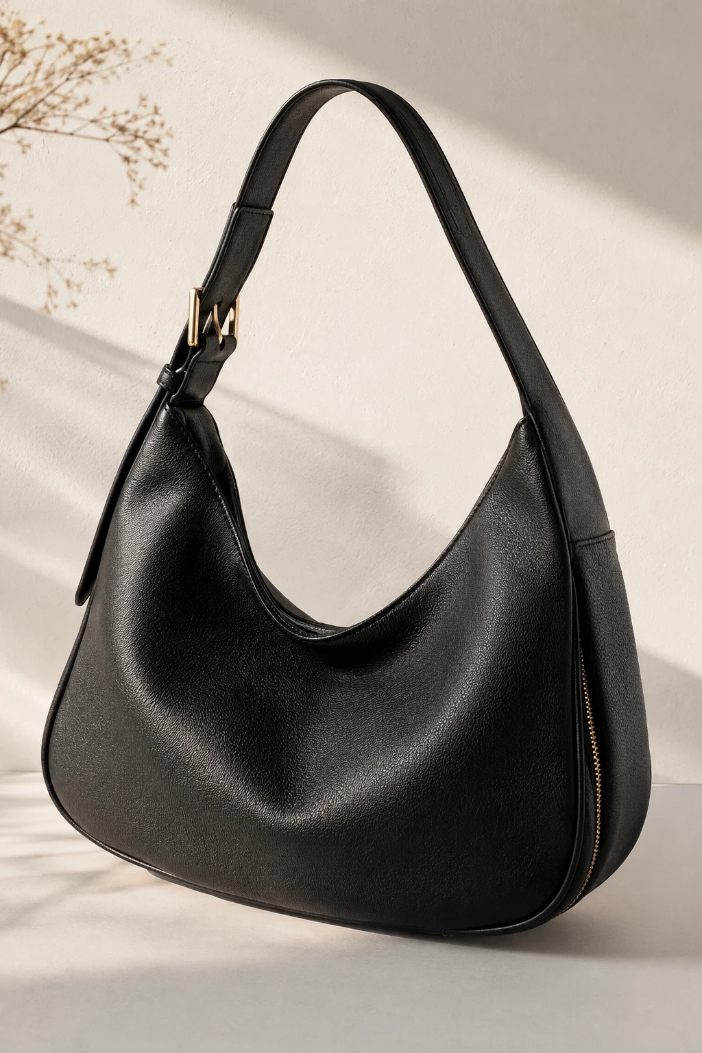 The Classic Black Leather Sac — sac style outfit