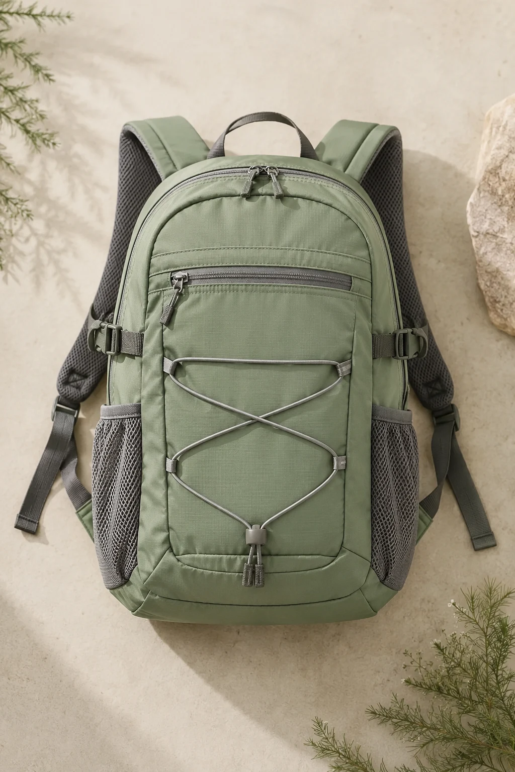 Outdoor Senior Backpack for Walking and Nature Trips — senior backpack style outfit