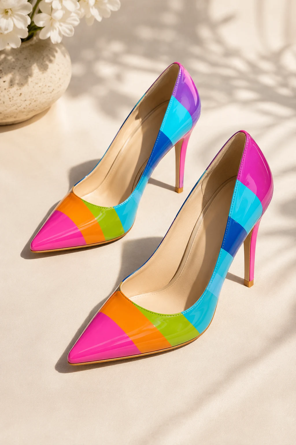 Colorful Shoes Heels That Brighten Every Outfit — shoes heels style outfit