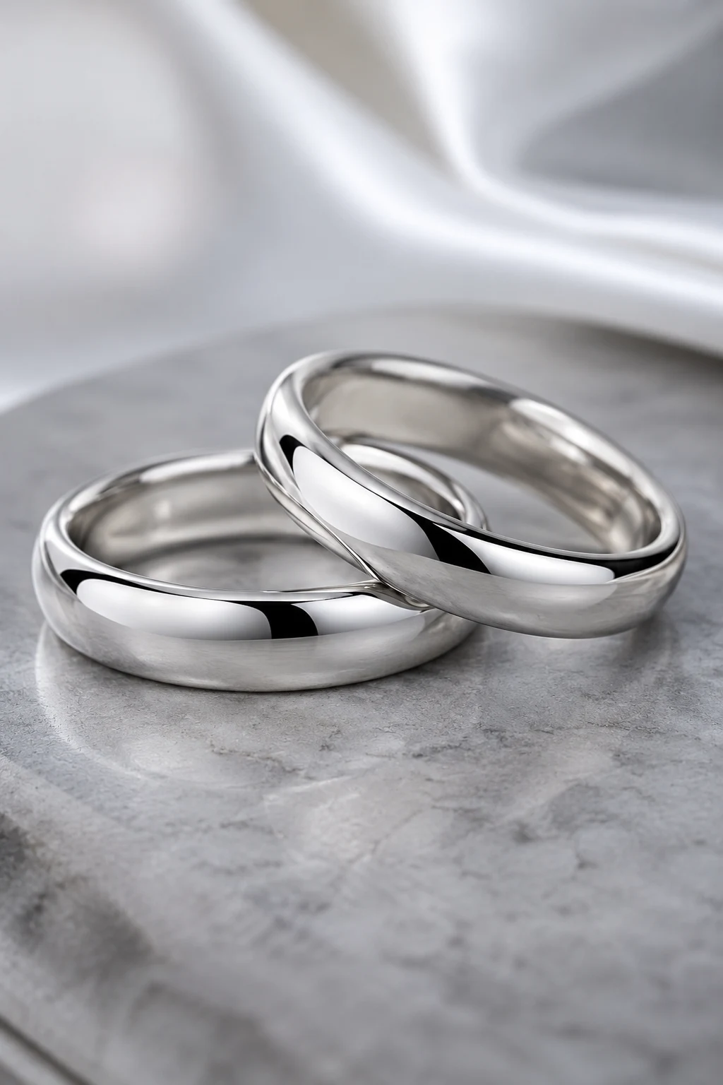 Classic Polished Silver Wedding Rings Never Go Out of Style — silver wedding rings style outfit