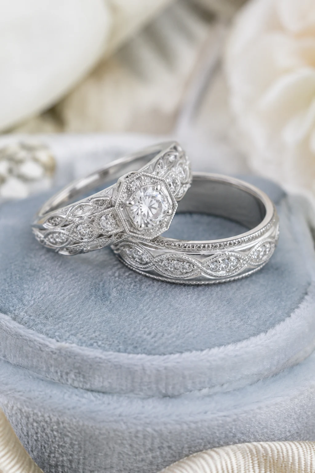 Vintage-Inspired Silver Wedding Rings with Heirloom Appeal — silver wedding rings style outfit