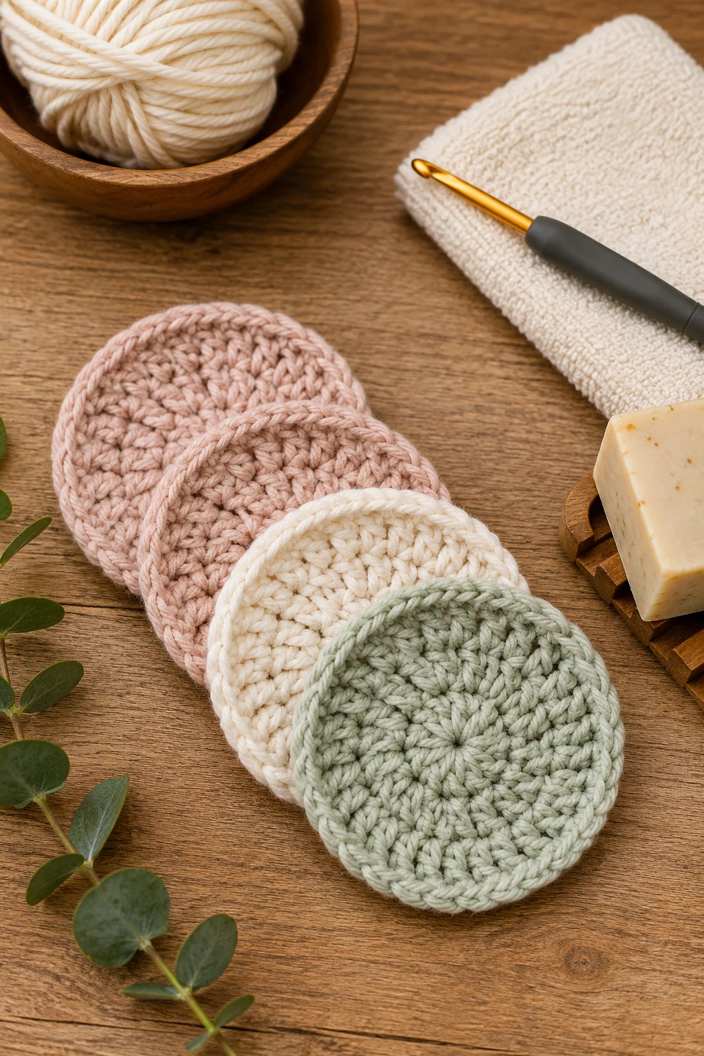 Soft Face Scrubbies — simple crochet ideas style outfit