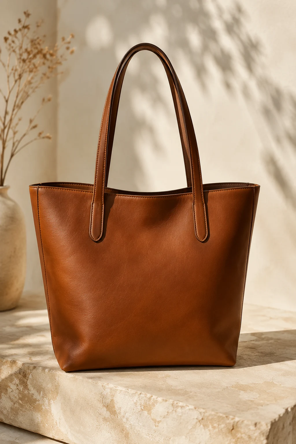 The Classic Leather Tote for Everyday Elegance — tote style outfit