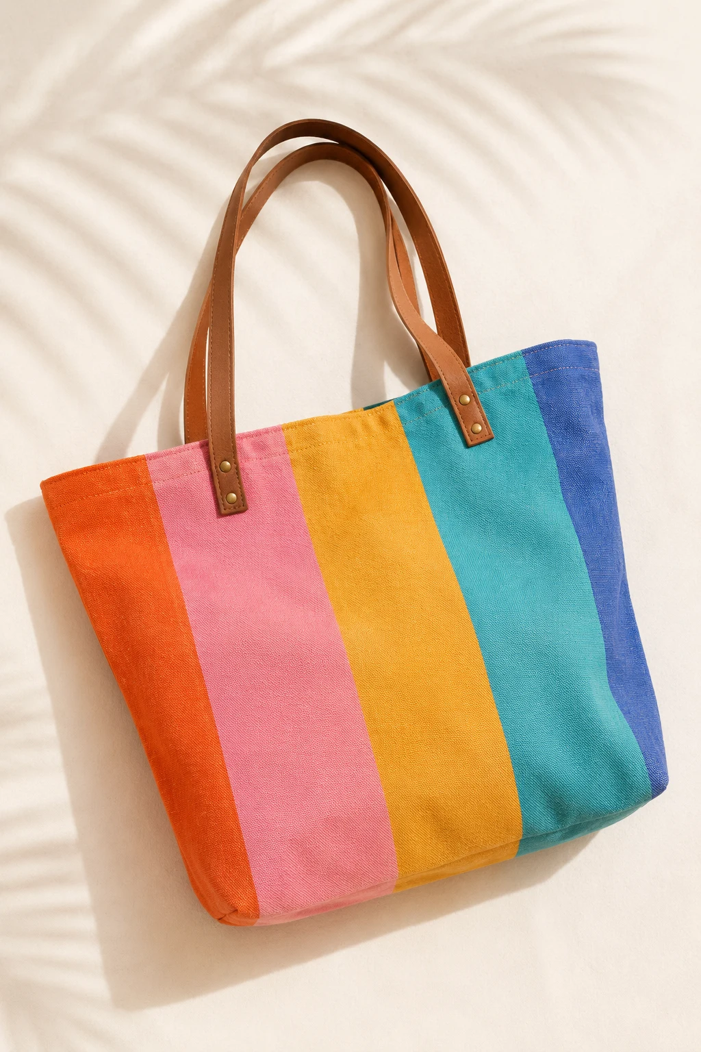 Colorful Tote That Becomes the Outfit — tote style outfit