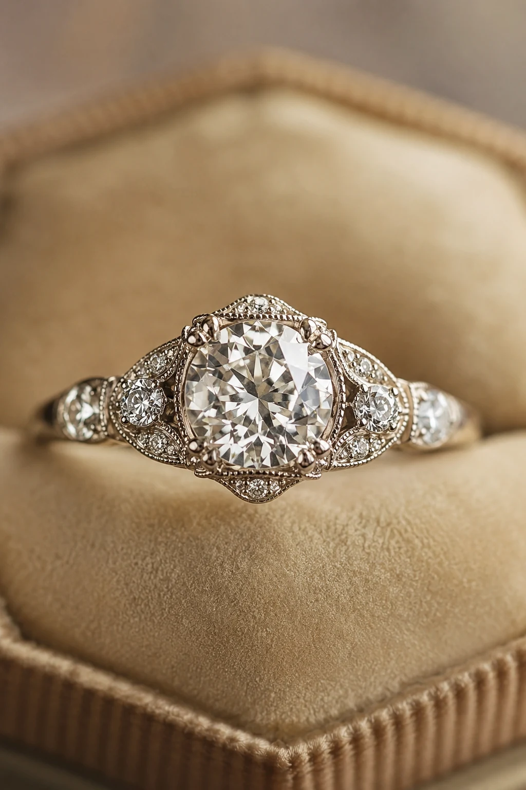 Old European Cut Diamonds That Sparkle Differently — unique engagement rings vintage style outfit
