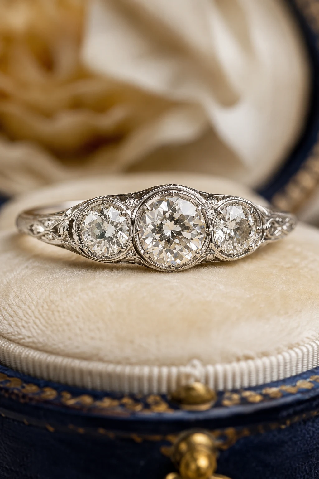 Old European Cut Diamonds That Glow — vintage wedding rings style outfit