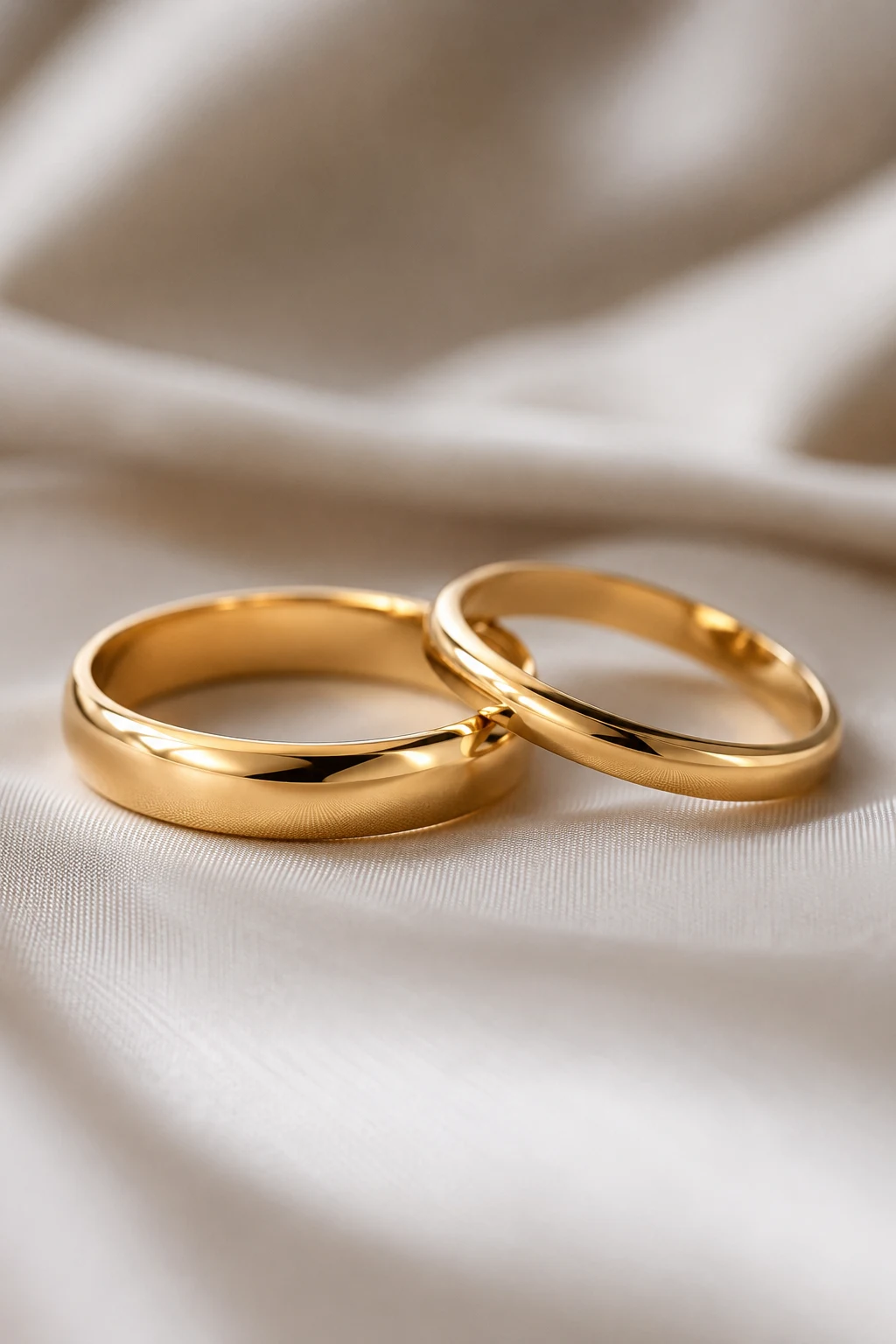 Minimalist Wedding Rings Couple for Everyday Comfort — wedding rings couple style outfit