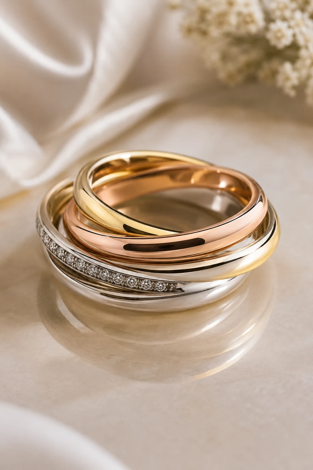 Mixed Metal Wedding Rings Gold for Maximum Versatility — wedding rings gold style outfit