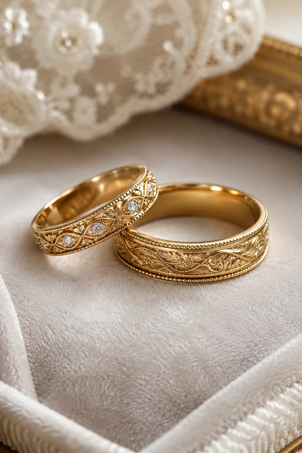 Vintage-Inspired Wedding Rings Gold with Heirloom Appeal — wedding rings gold style outfit