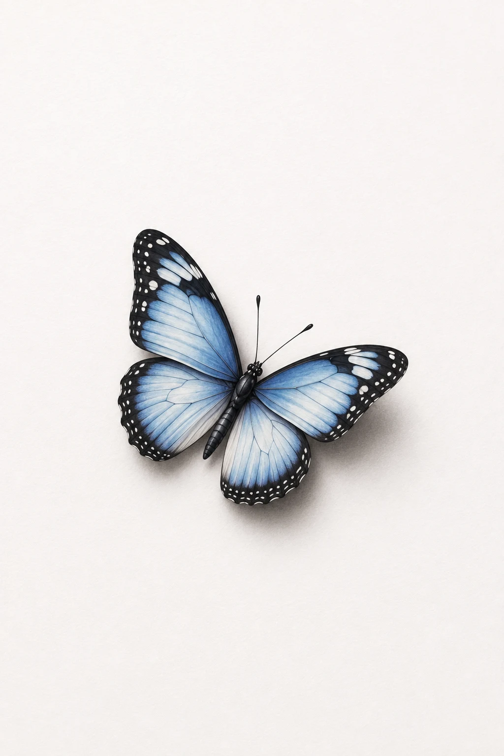 Tiny Wrist Flutter — 3d butterfly tattoo style outfit