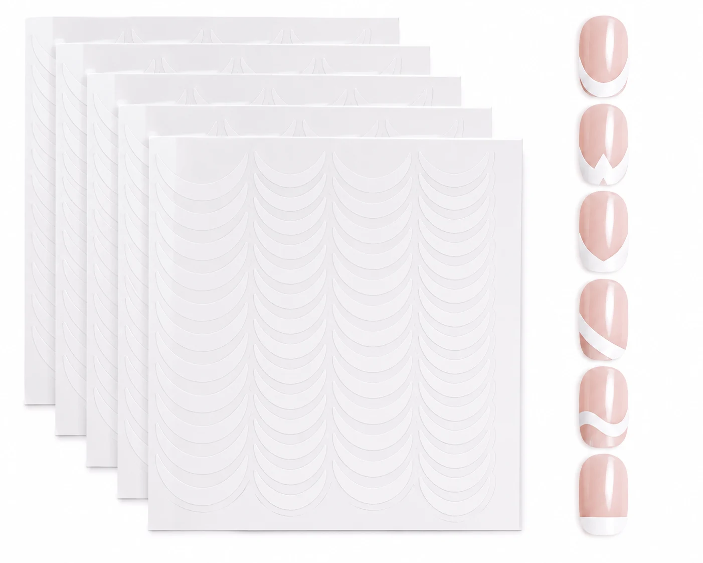 Makartt French Tip Nail Guide Stickers