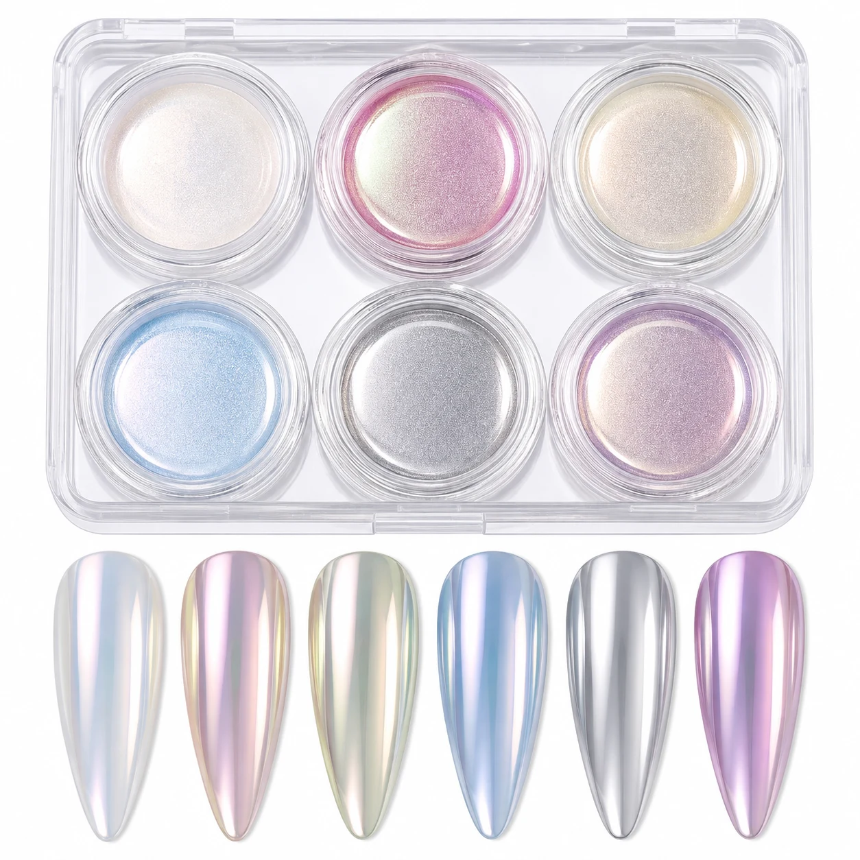 Beetles Mirror Chrome Nail Powder Set