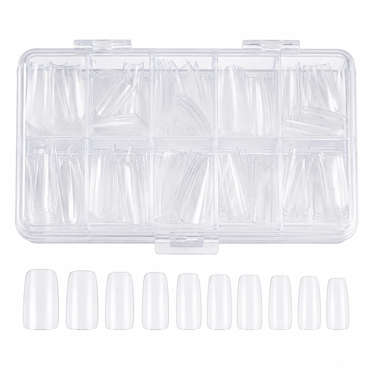 Beetles Medium Square Soft Gel Nail Tips