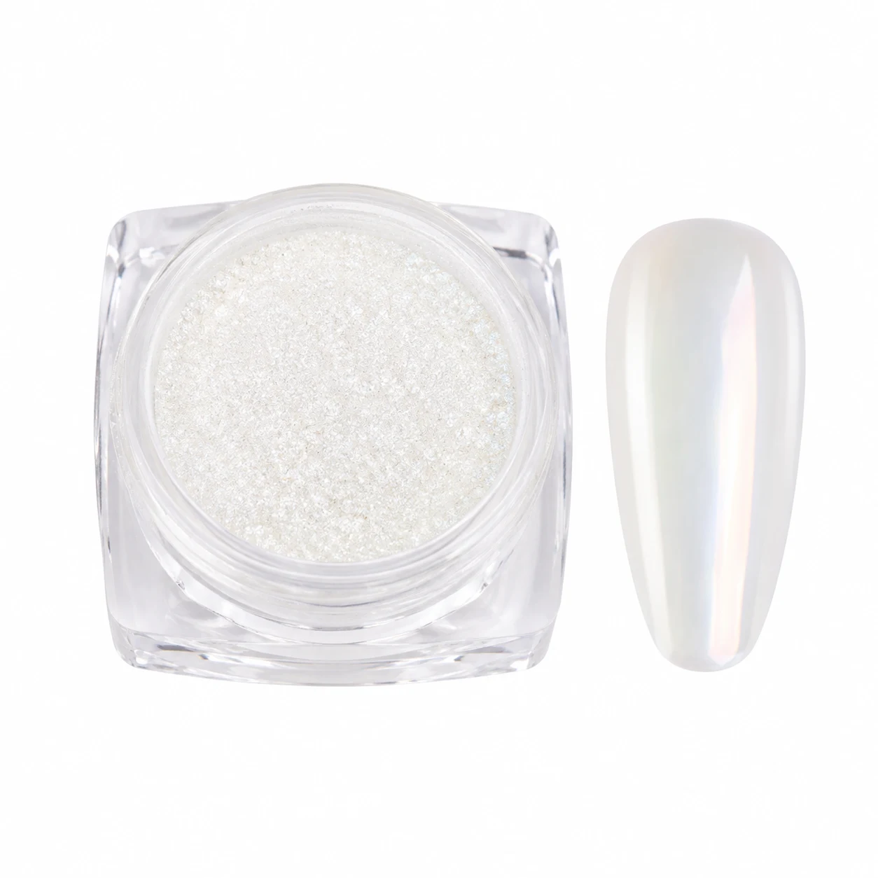 Artdone White Pearl Chrome Nail Powder