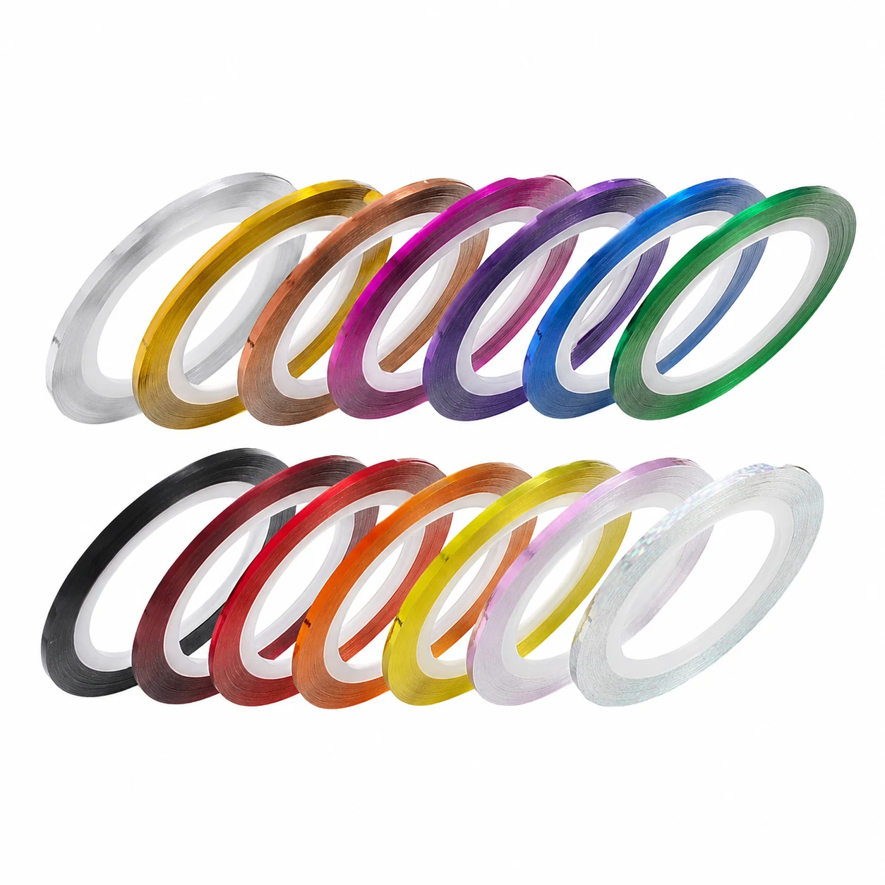 Ebanku Metallic Nail Striping Tape Set