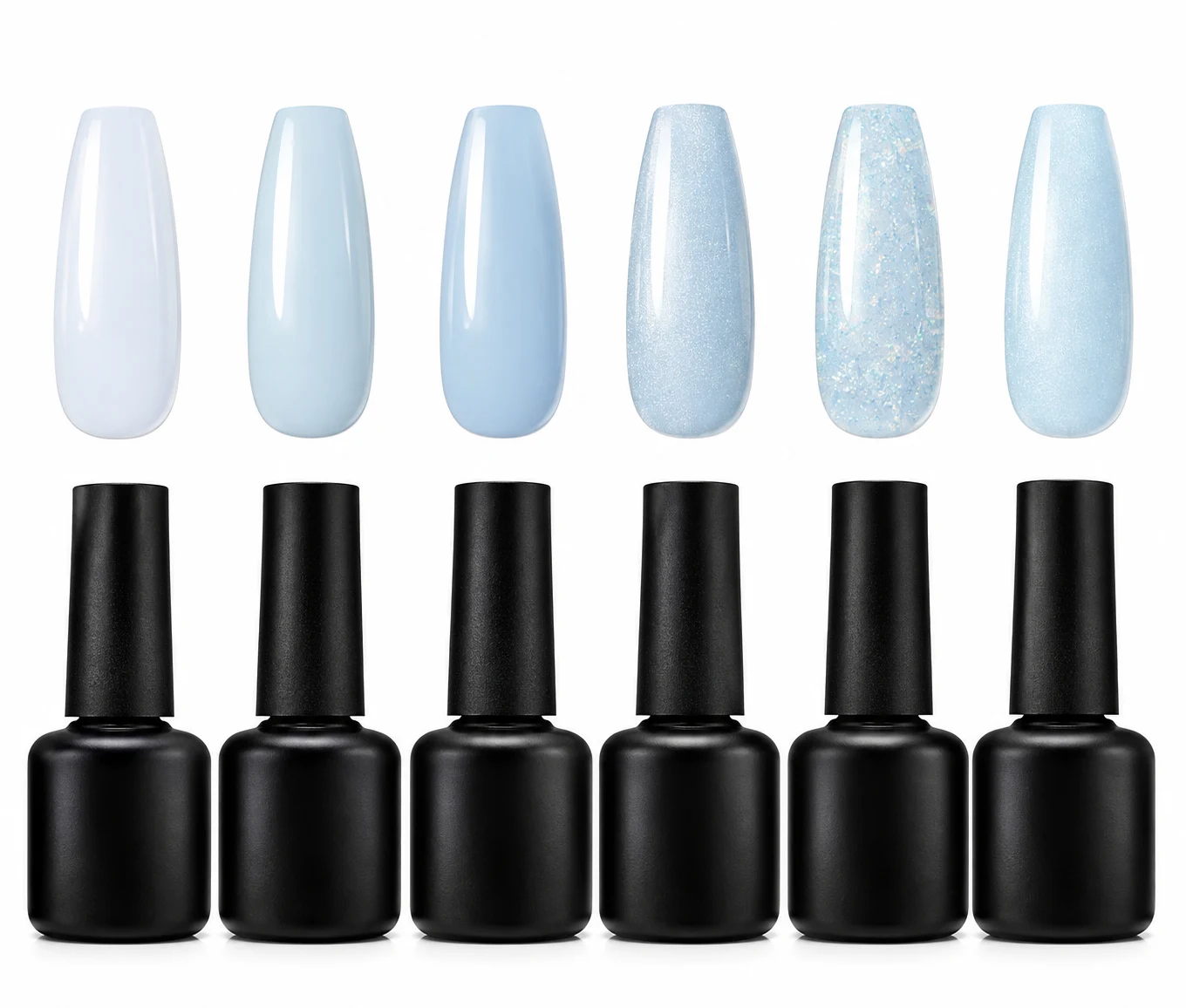 Beetles Gel Nail Polish Baby Blue Collection