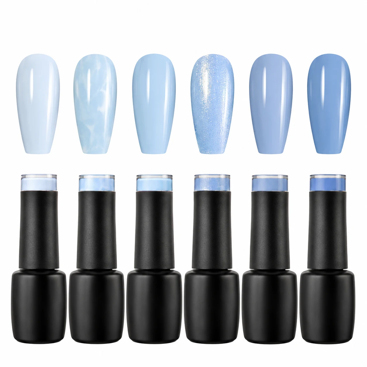 Beetles Gel Nail Polish Baby Blue Collection