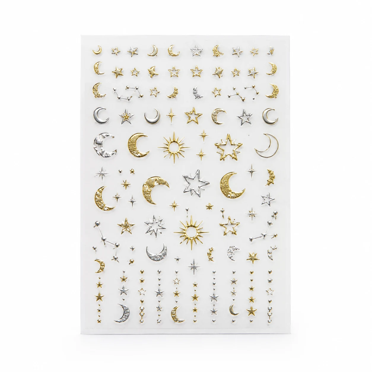 Teenitor Star and Moon Nail Stickers