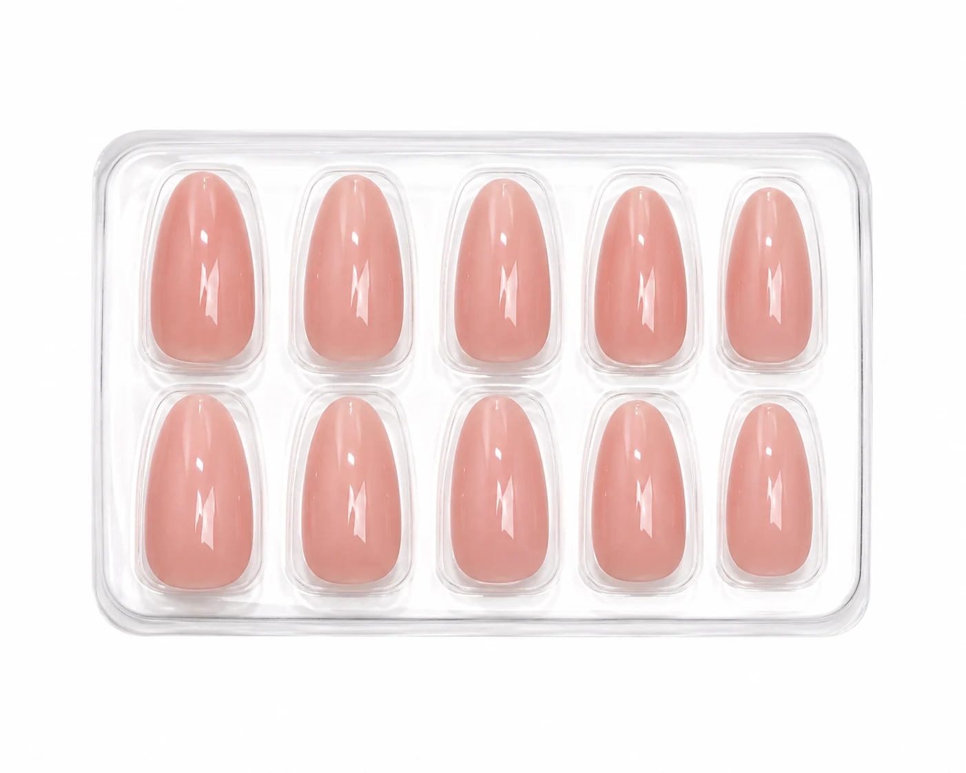 BTArtbox Short Almond Press On Nails