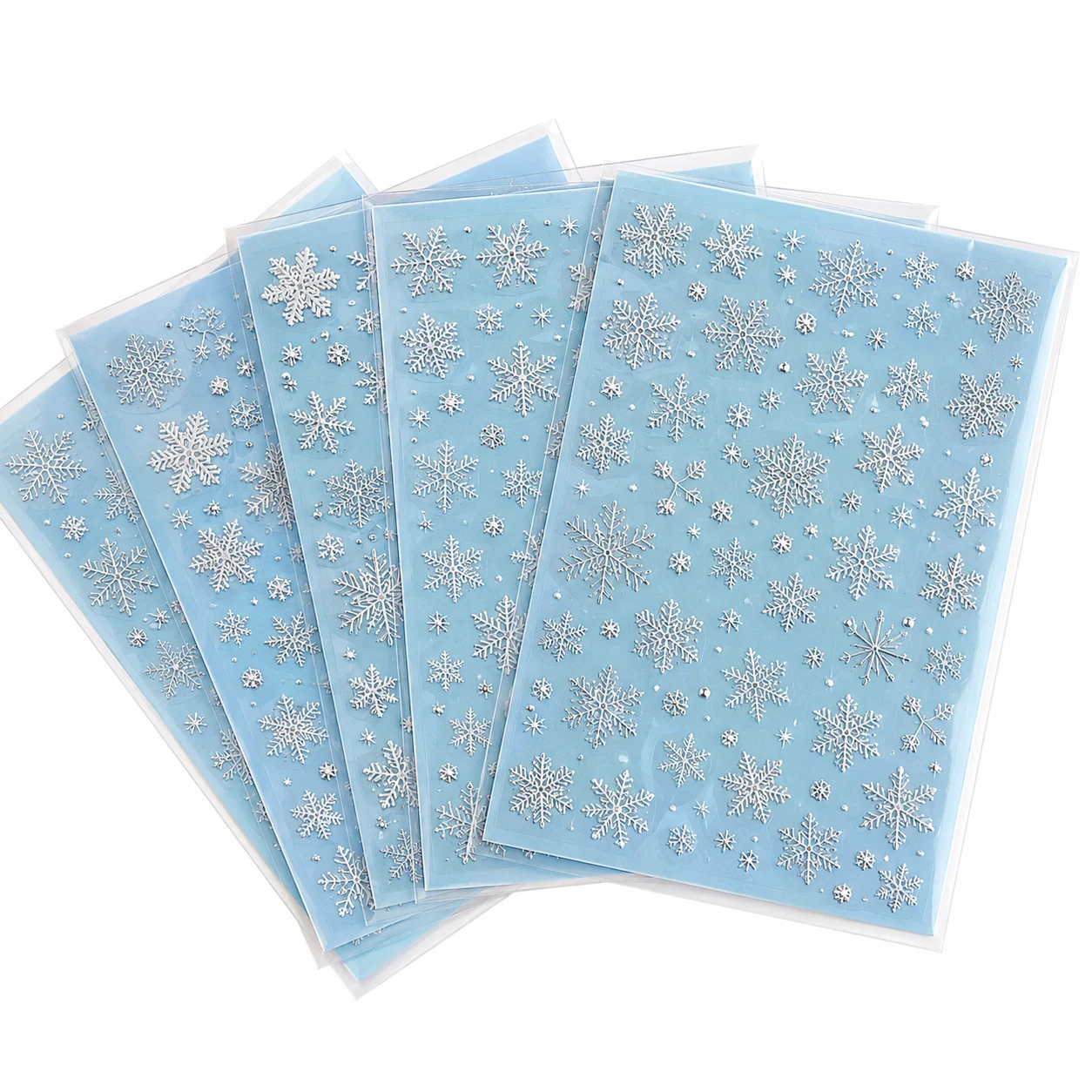 Whaline Snowflake Nail Art Stickers
