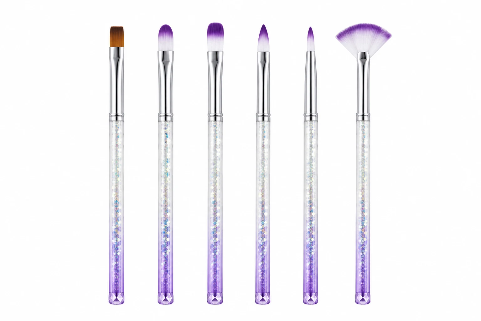 SAVILAND Ombre Nail Brush Set
