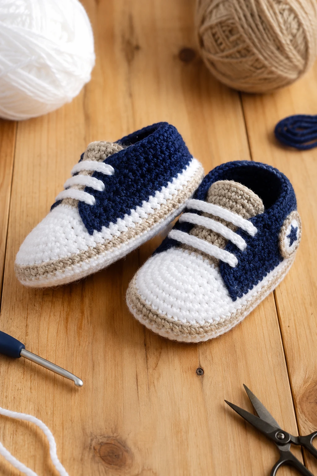 Crochet Baby Sneakers — baby crochet ideas boys style outfit