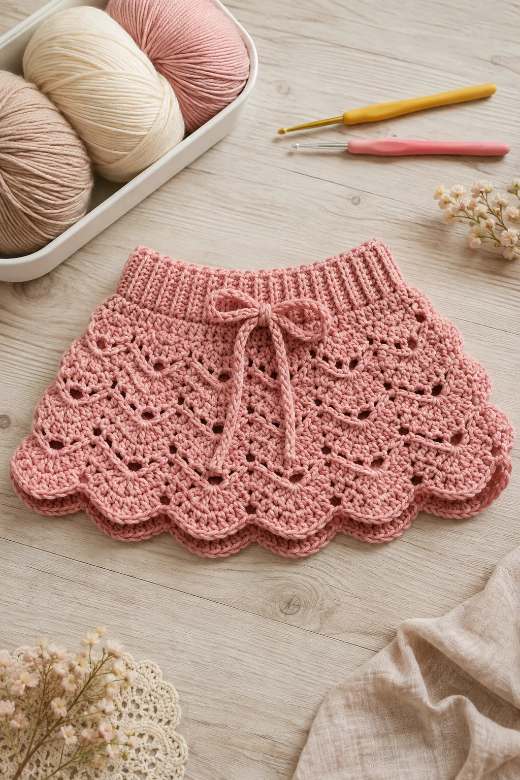 Crochet Baby Skirt — baby crochet ideas clothes style outfit