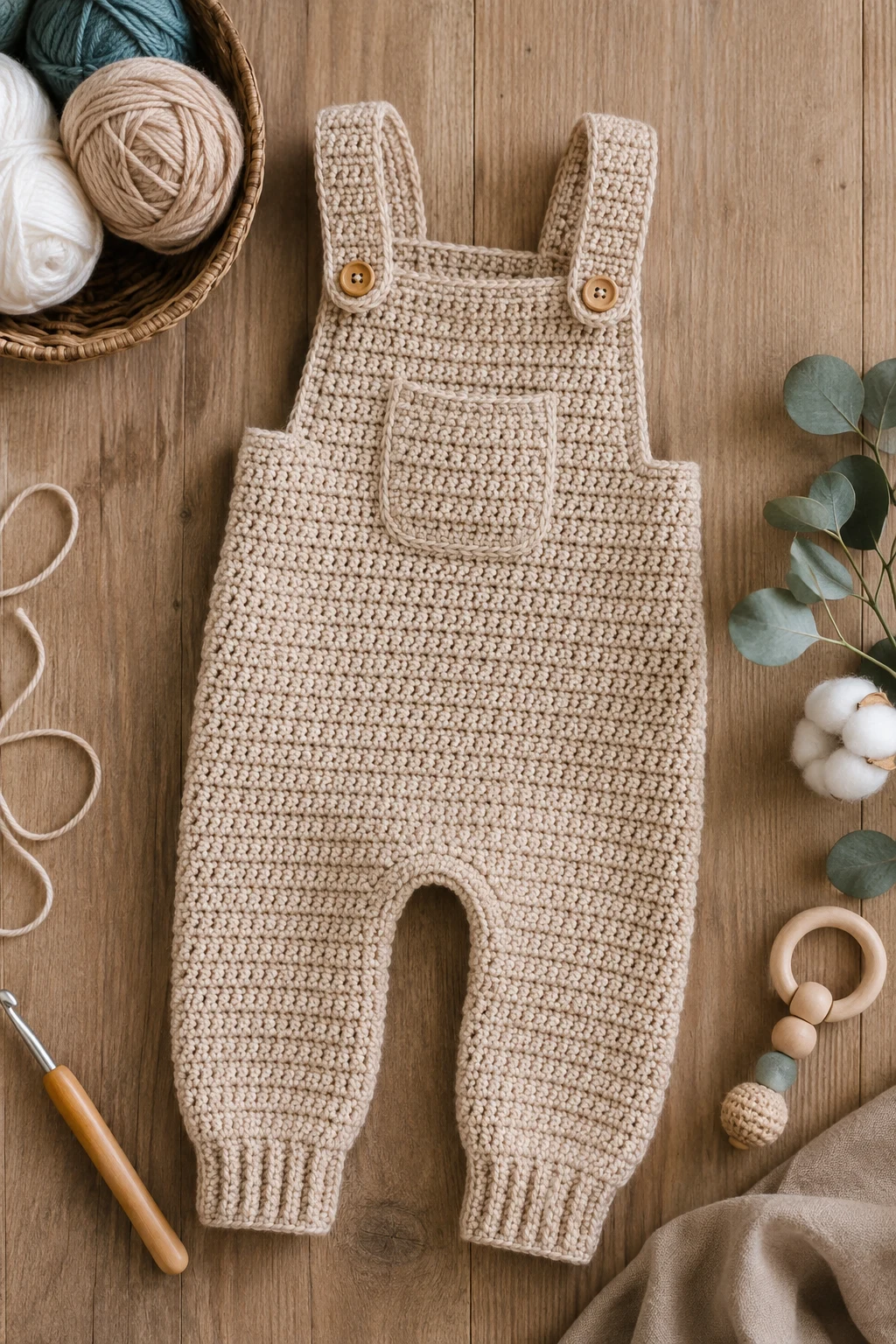 Crochet Baby Jumpsuit — baby crochet ideas clothes style outfit