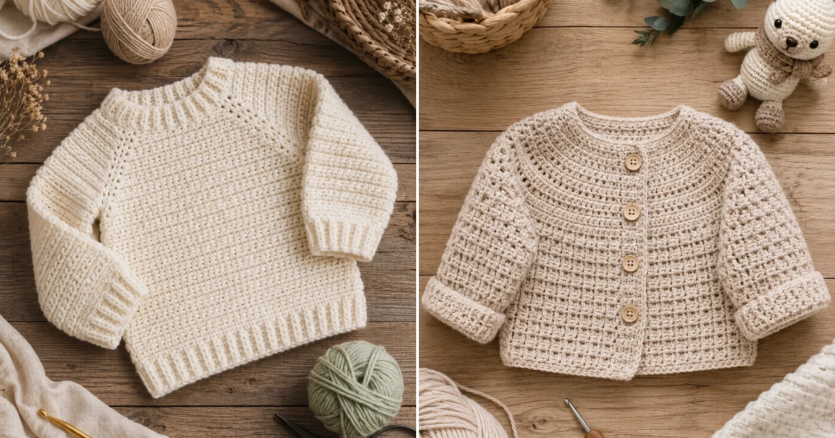 17 Baby Crochet Ideas Projects for Handmade Gifts baby crochet ideas projects
