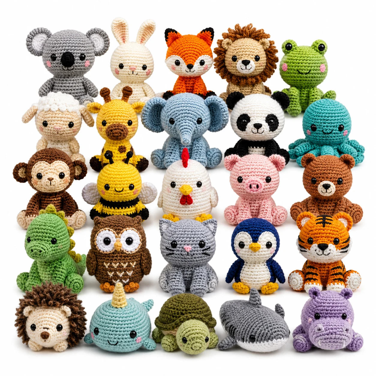 Crochet Cute Critters: 26 Easy Amigurumi Patterns