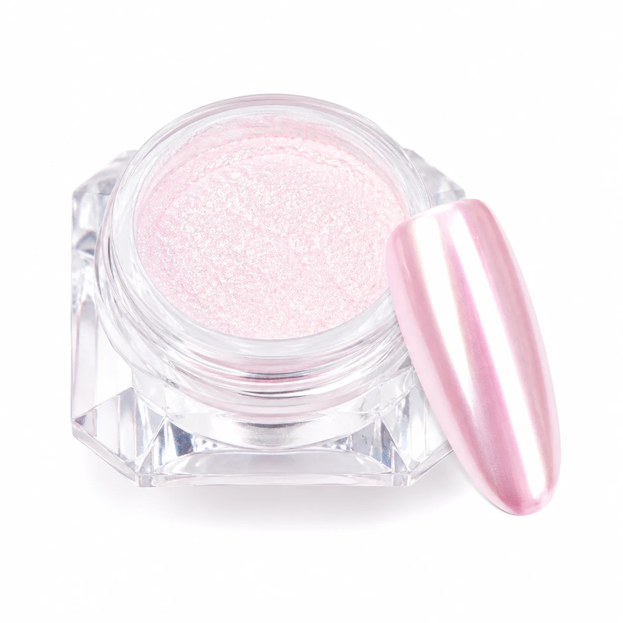 Born Pretty Baby Pink Chrome Nail Powder