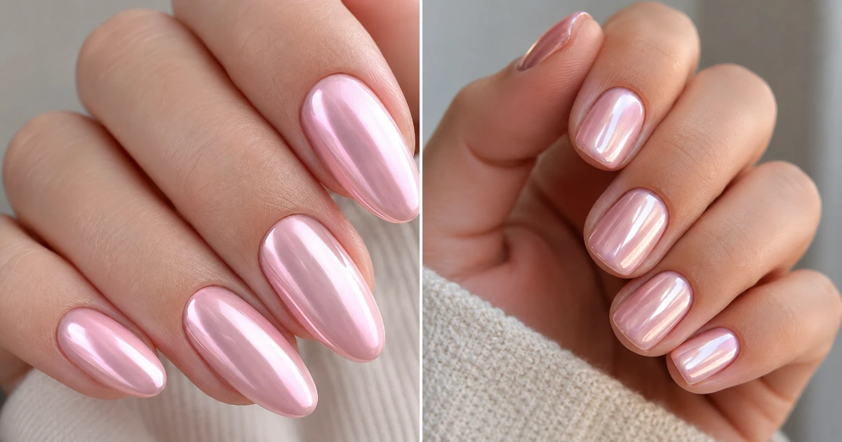 Baby pink chrome nails: 9 Chic Nail Designs for 2026 baby pink chrome nails