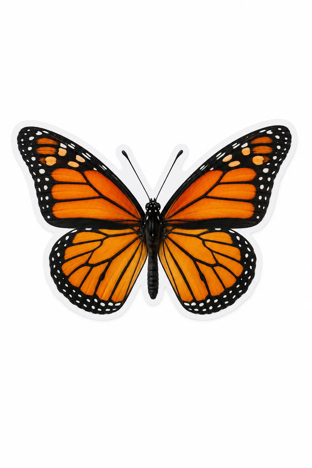 Monarch Butterfly Temporary Tattoo