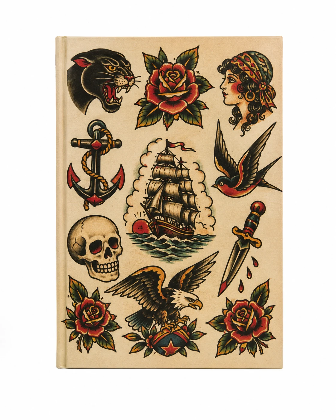 Vintage Tattoo Flash: 100 Years of Traditional Tattoos