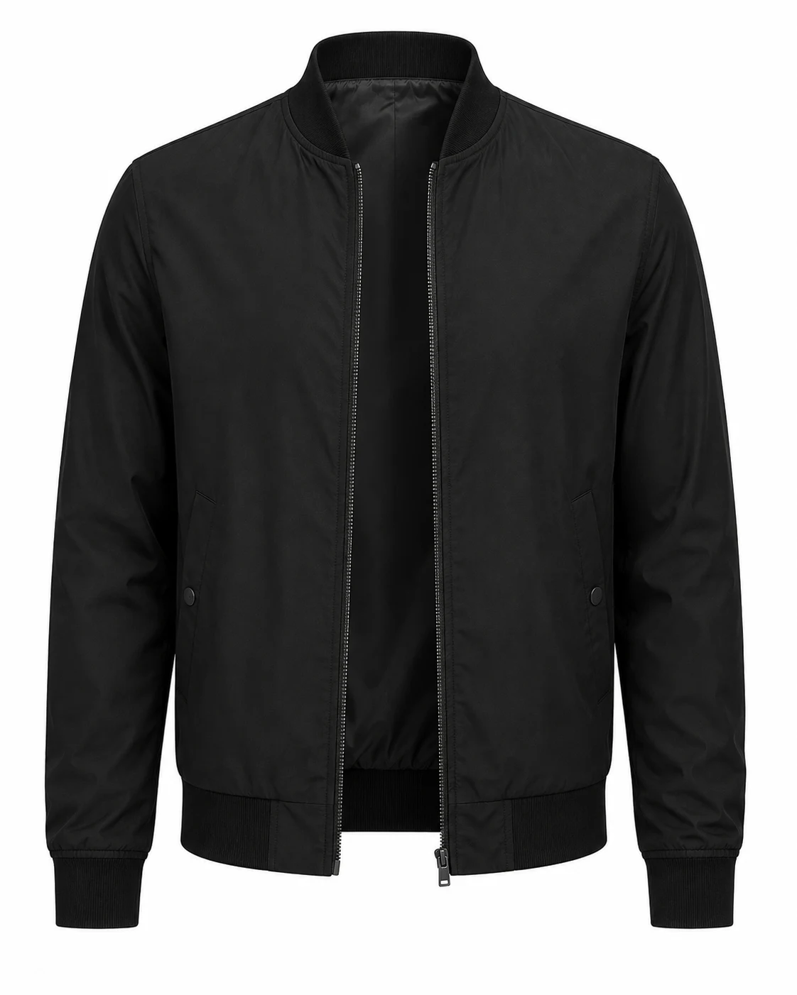 COOFANDY Men's Lightweight Bomber Jacket Black