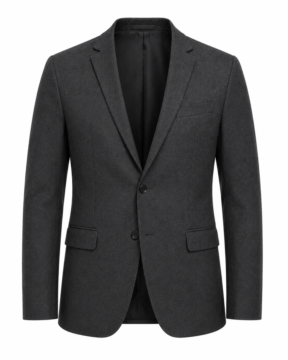 Amazon Essentials Men's Regular-Fit Stretch Blazer Charcoal