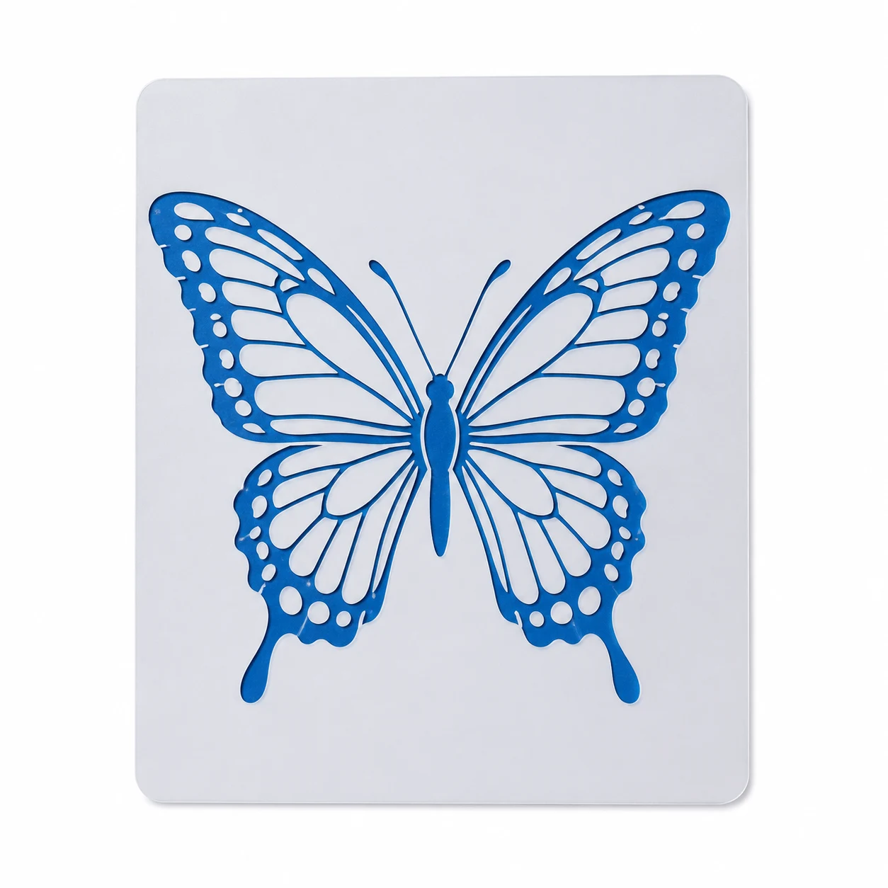 Blue Butterfly Tattoo Stencil Reusable Template
