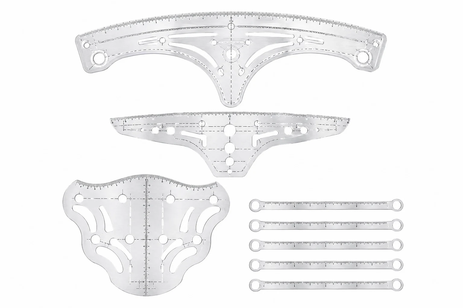 ATOMUS Tattoo Positioning Ruler Set