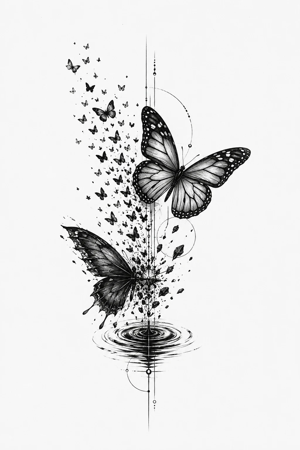 Butterfly Effect Tattoo for Men — butterfly effect tattoo style outfit
