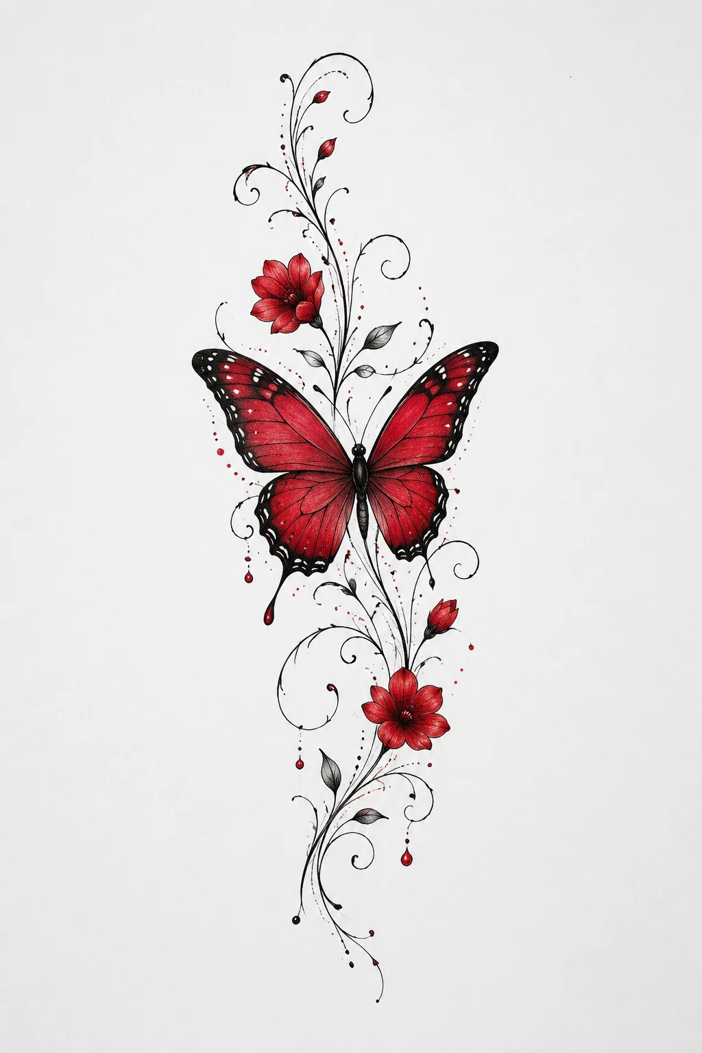 Scarlet Butterfly Hand Tattoo With Personal Meaning — butterfly hand tattoo style outfit