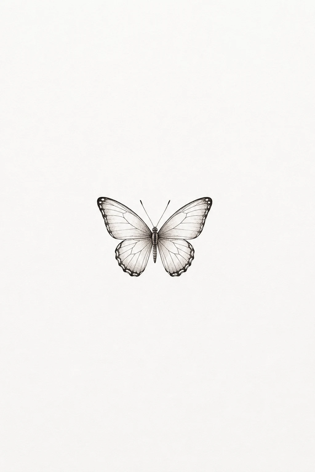 Tiny Fine-Line Butterfly Hip Tattoo — butterfly hip tattoo style outfit