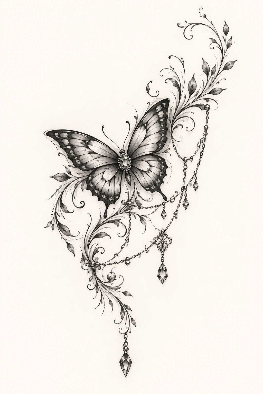Butterfly Tattoo on Hip Bone — butterfly hip tattoo style outfit