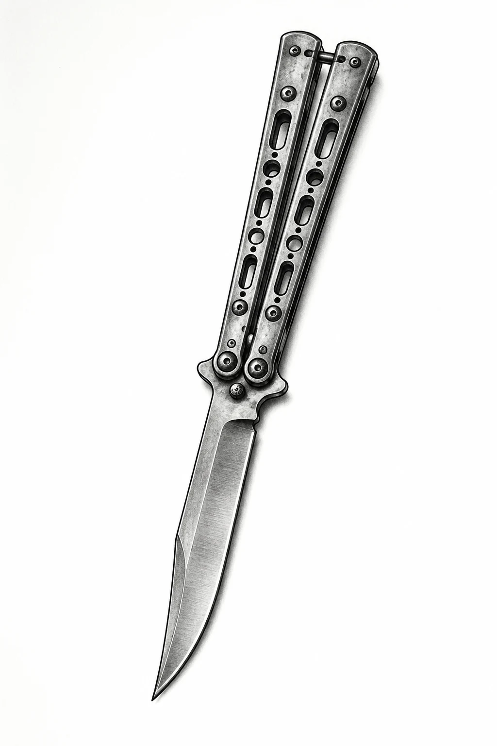 Classic Butterfly Knife Tattoo — butterfly knife tattoo style outfit