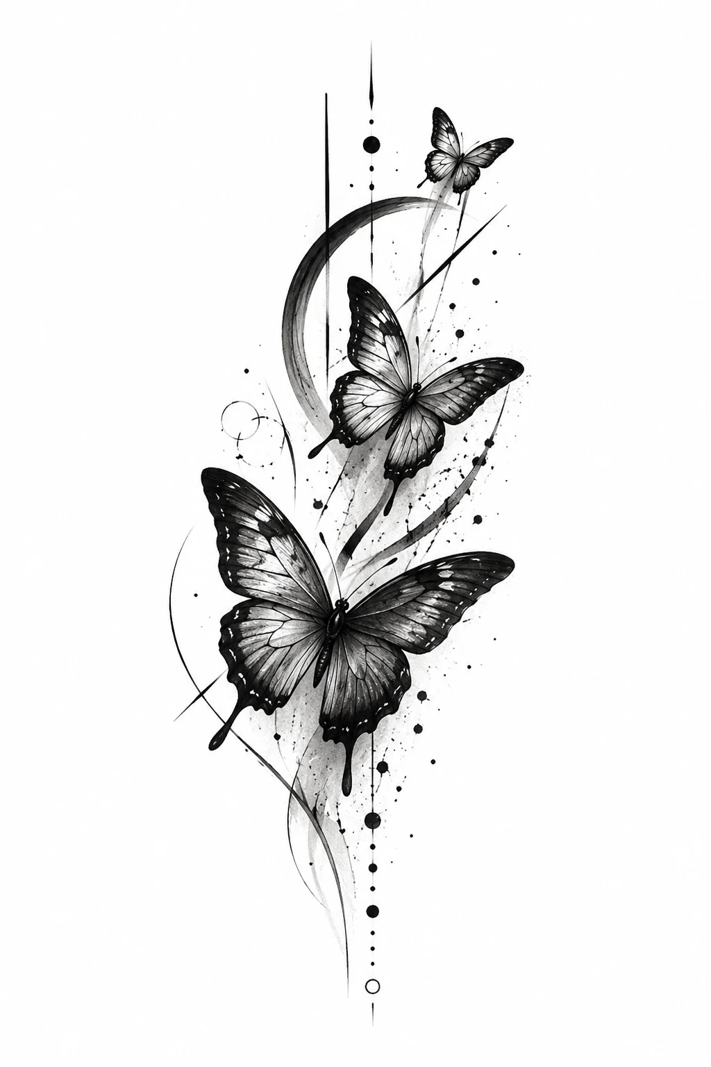 Butterfly Rib Tattoo for Men — butterfly rib tattoo style outfit
