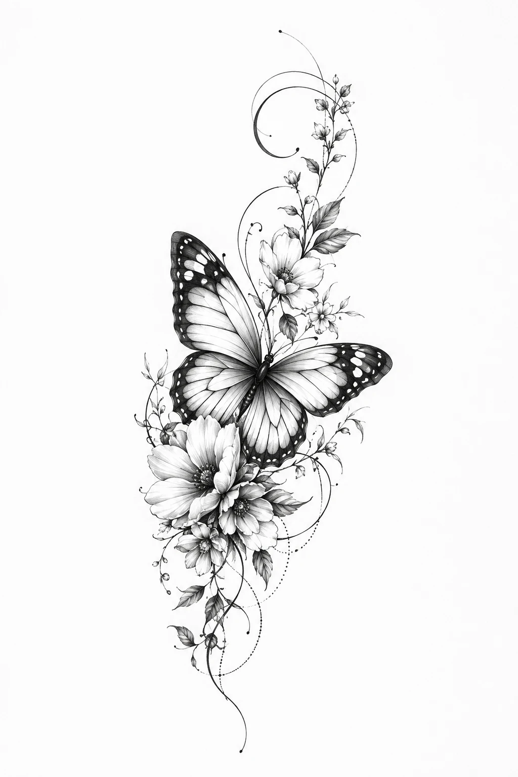 Butterfly Rib Tattoo With a Quote — butterfly rib tattoo style outfit