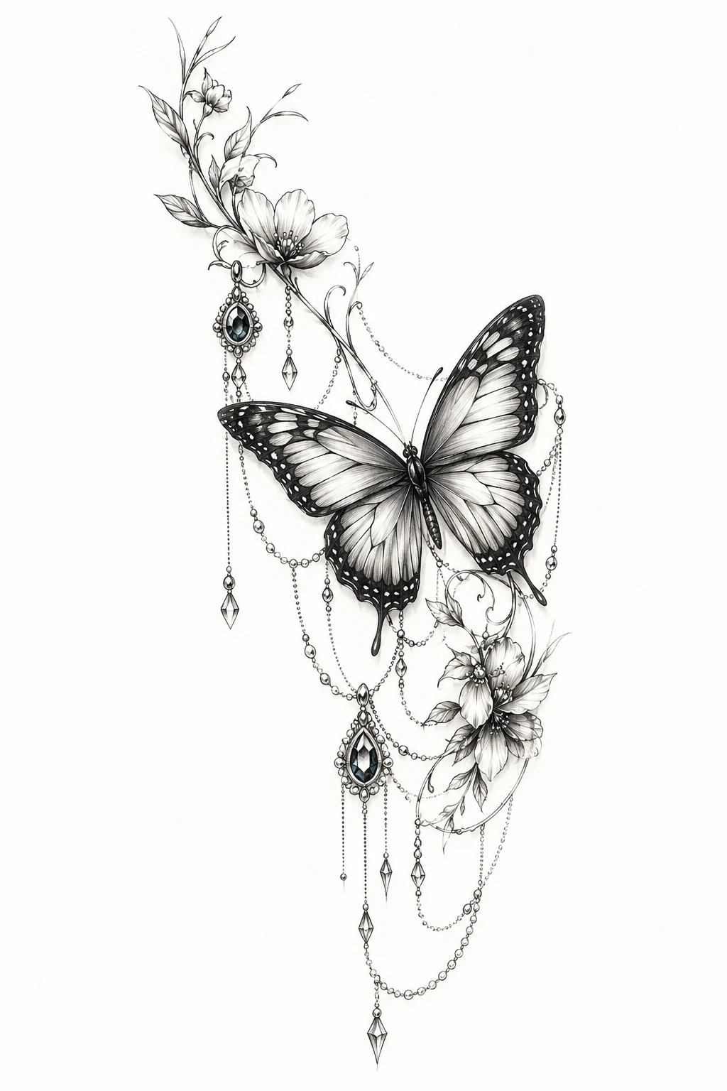 Butterfly Shoulder Tattoo Ideas With Fine Jewelry Details — butterfly shoulder tattoo style outfit