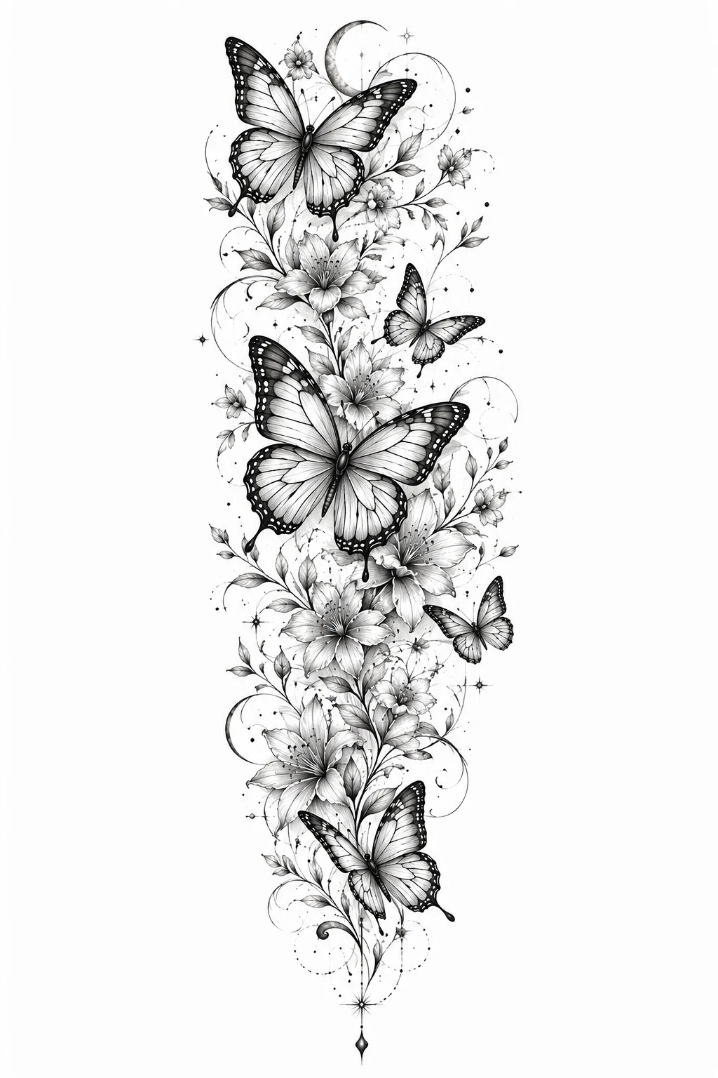 Butterfly Tattoo Arm Sleeve Masterpiece — butterfly tattoo arm style outfit