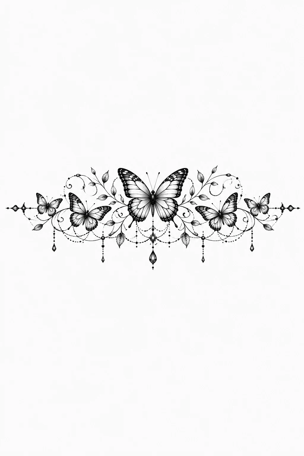 Butterfly Tattoo Armband Design — butterfly tattoo arm style outfit