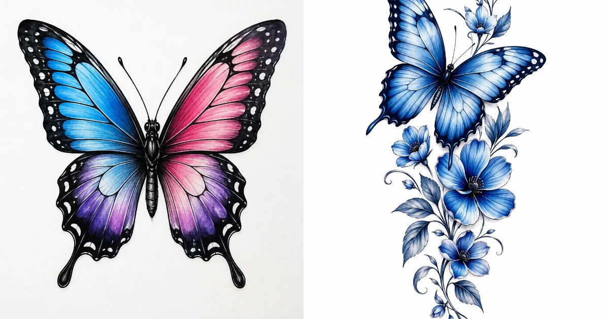 Butterfly tattoo color: 20 Best Tattoo Ideas for 2026 butterfly tattoo color